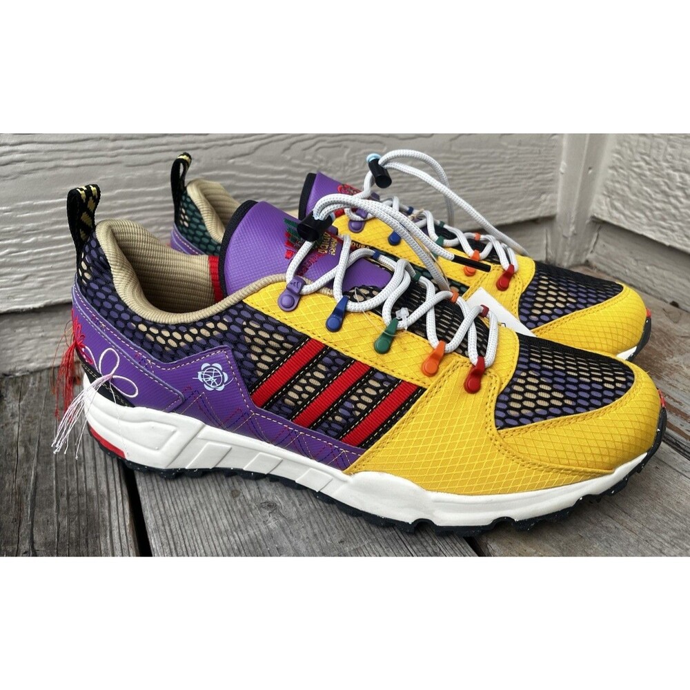 Adidas X Sean Wotherspoon EQT Equipment Support 93 Men’s 11 Sneakers Super Earth - Picture 2 of 16